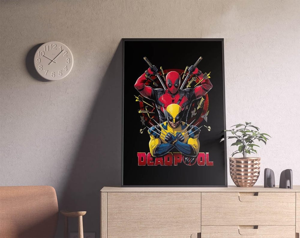 Deadpool and Wolverine Poster 2 - Marvel Movie Poster