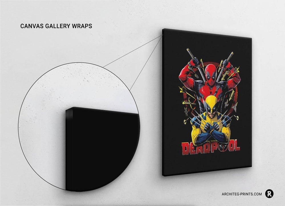Deadpool and Wolverine Poster 2 - Marvel Movie Poster