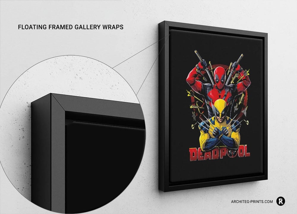 Deadpool and Wolverine Poster 2 - Marvel Movie Poster