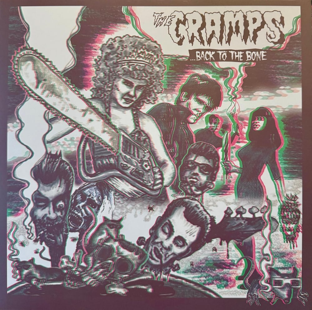 THE CRAMPS - BACK TO THE BONE (LP) BLACK