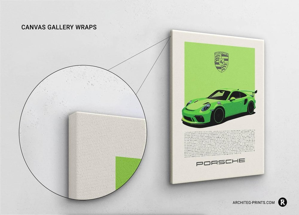 Porsche 911 GT3 RS - Sport Car Poster
