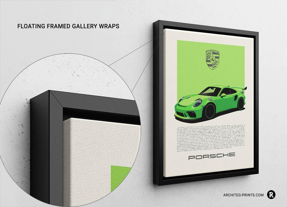 Porsche 911 GT3 RS - Sport Car Poster