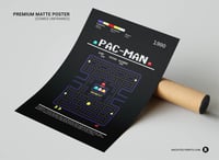 Image 2 of Pac-man - Retro Game Poster