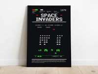 Image 1 of Space Invaders - Retro Game Poster
