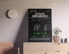 Space Invaders - Retro Game Poster