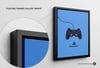PS Playstation Retro Controller - Retro Game Poster
