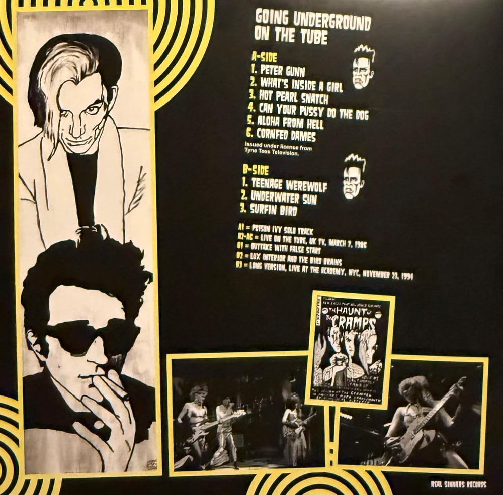 The Cramps - Going Underground (On The Tube) LP