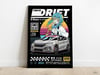 Demon Slayer JDM Street Racing - Tokyo Drift Sport Car Poster