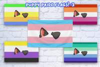 Image 1 of Puppy Pride Flag