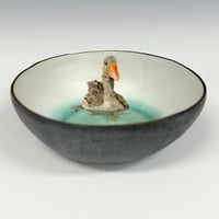 Image 1 of Small Toulouse Goose (Adelaide) Trinket/Dipping Bowl  S25-23 