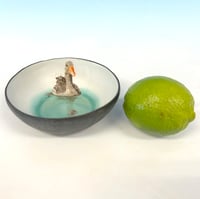 Image 4 of Small Toulouse Goose (Adelaide) Trinket/Dipping Bowl  S25-23 