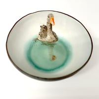 Image 3 of Small Toulouse Goose (Adelaide) Trinket/Dipping Bowl  S25-23 