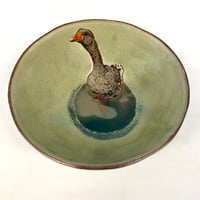 Image 2 of Small Toulouse Goose (Adelaide) Rice/Trinket/Dipping Bowl  S25-24