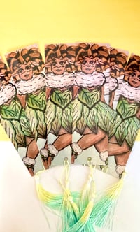 Dandelion fairy bookmark
