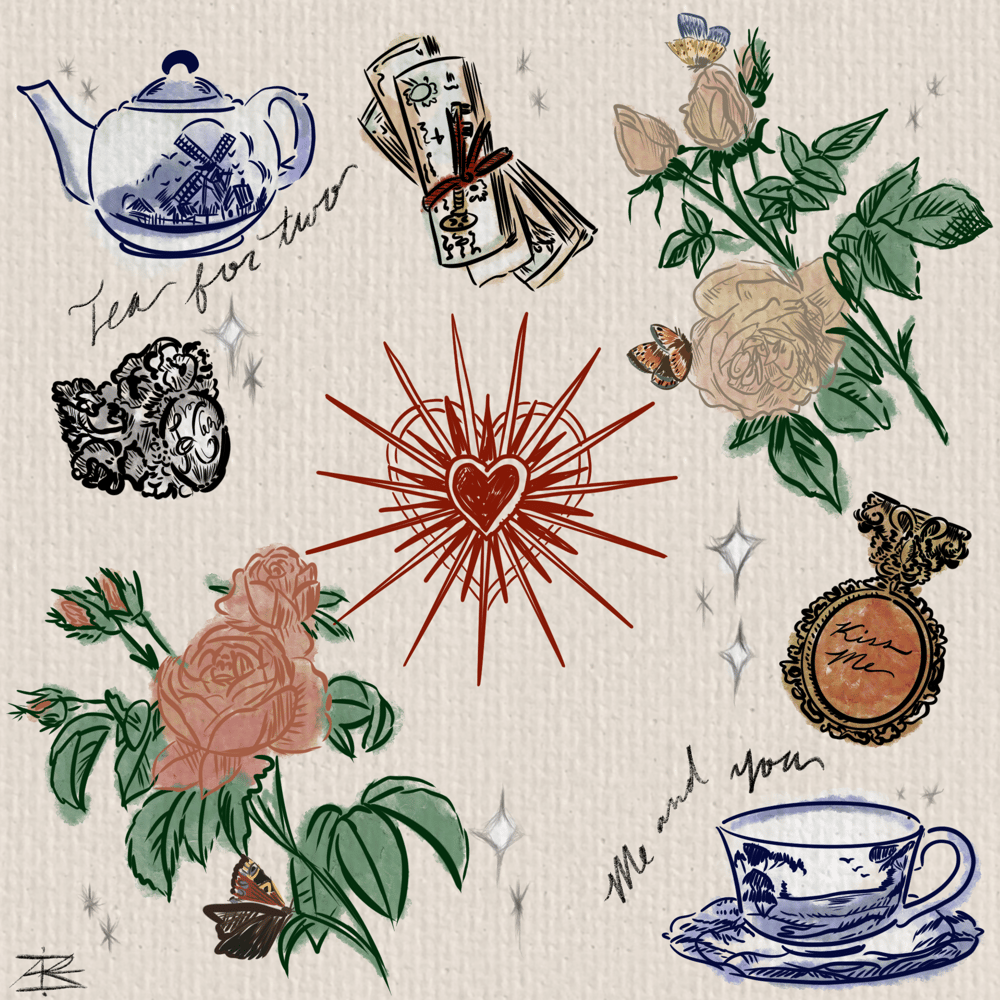 Tea for Two Women’s pajama pants