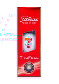 Image 1 of 7-Eleven® Classic Logo Titleist TruFeel Golf Balls [2025]