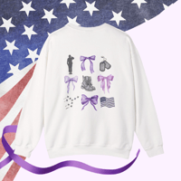 Image 1 of Military Granddaughter ADULT sweatshirt