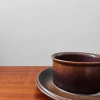 Image 2 of Arabia Finland Ruska Tea Cup with Saucer