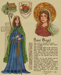 St. Brigid print 