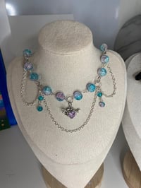 Image 2 of heart beaded necklace chokers collection
