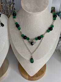 Image 4 of heart beaded necklace chokers collection