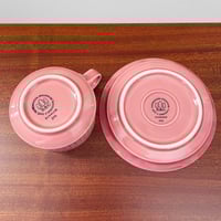 Image 5 of Quistgaard Cordial Palet Pink Tea Cup Trio Set