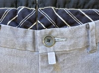 Image 3 of 45 rpm umii gray cotton pants, made in Japan, size 34 (fit 32”)