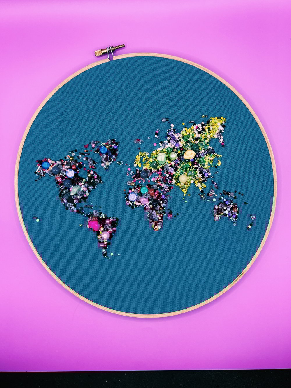 Image of Great Gig in the Sky Map Hoop
