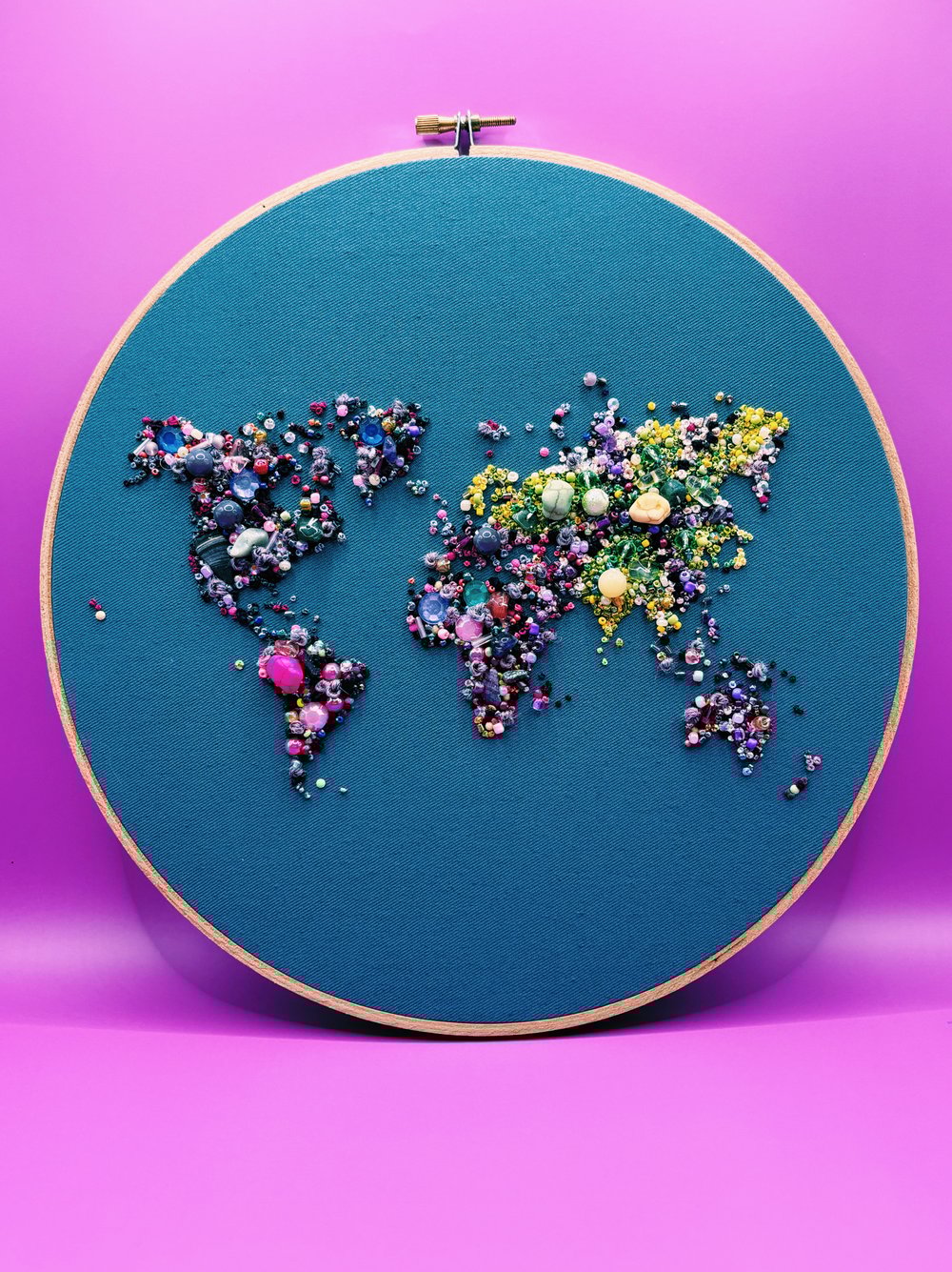 Image of Great Gig in the Sky Map Hoop