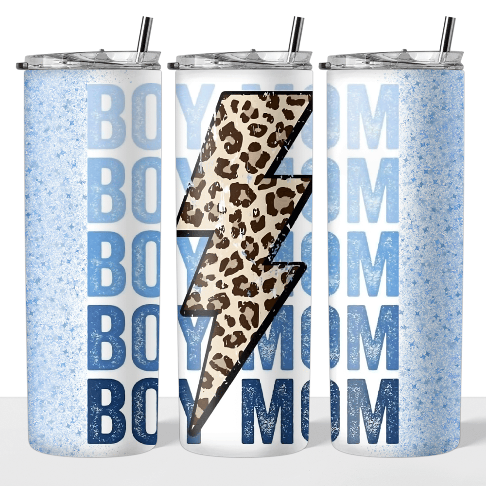 Image of Boy Mom 20oz Tumbler💙