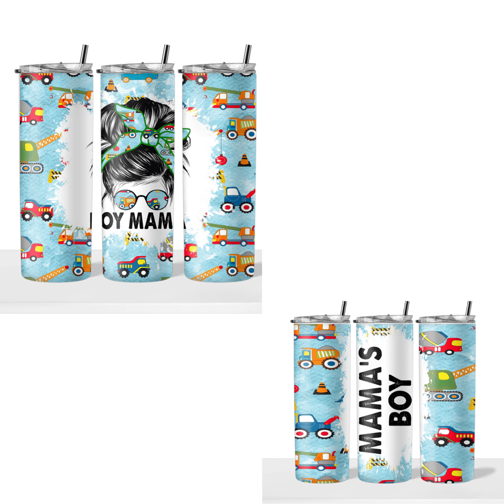Image of Boy Mama & Mama'a Boy Tumblers Bundle🥰💙