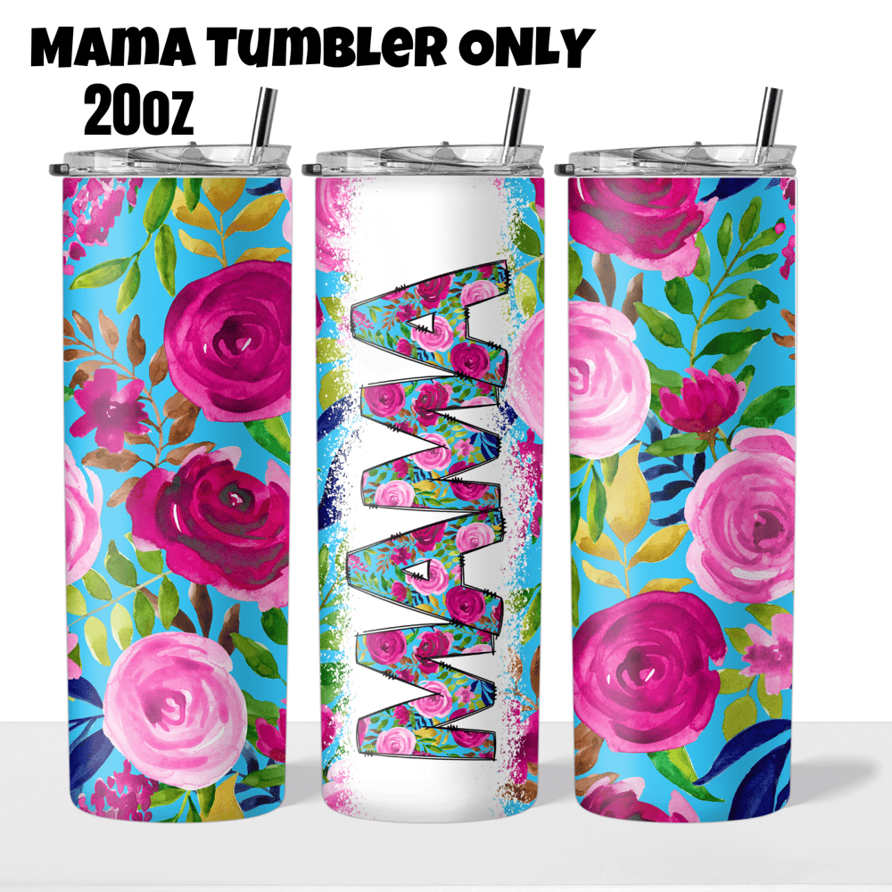 Image of Mama & Mini Floral Tumbler Bundle💐💕