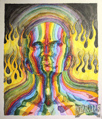 "Lazarus awaken" Original painting