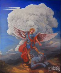 "Michaelangelo" Original Painting