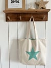 Sac cabas écru ÉTOILE 