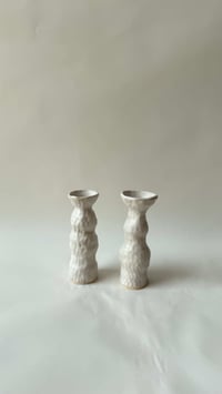 Image 1 of Organic texture bud vase/candle holder