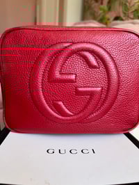 Image 2 of Gucci Red Soho Disco Bag