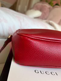 Image 13 of Gucci Red Soho Disco Bag