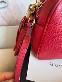 Image 8 of Gucci Red Soho Disco Bag