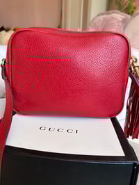 Image 6 of Gucci Red Soho Disco Bag