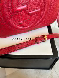 Image 10 of Gucci Red Soho Disco Bag