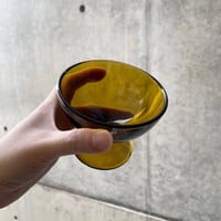 Image 2 of Saara Hopea Olive Green Glass Dessert Bowls