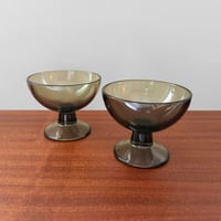 Image 1 of Saara Hopea Grey Glass Dessert Bowls