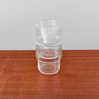 Image 2 of Saara Hopea Clear Stacking Glass Tumblers