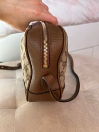Image 4 of Gucci Bree GG Canvas Brown Crossbody Bag