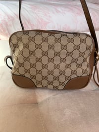 Image 2 of Gucci Bree GG Canvas Brown Crossbody Bag