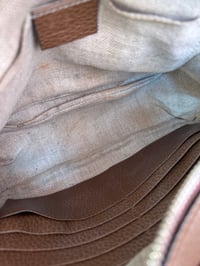 Image 11 of Gucci Bree GG Canvas Brown Crossbody Bag