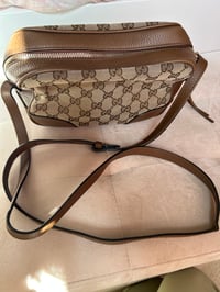 Image 18 of Gucci Bree GG Canvas Brown Crossbody Bag