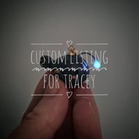 Custom listing for Tracey