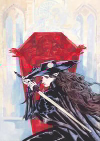 Vampire Hunter D A4 poster